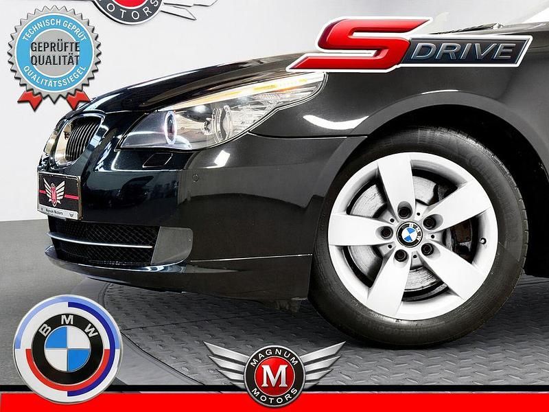 Schwarz Gebraucht 2009 BMW 523 Advantage Limousine | 8.490 € (Etwas zu teuer) - Bild 1/4