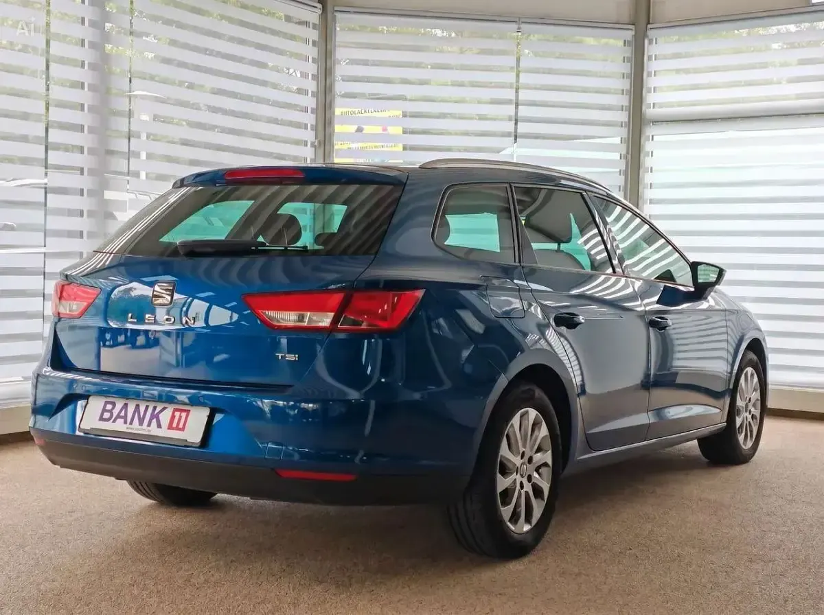 Gebraucht Seat Leon ST Style 110 PS (80 kW) 2015 Blau Kombi