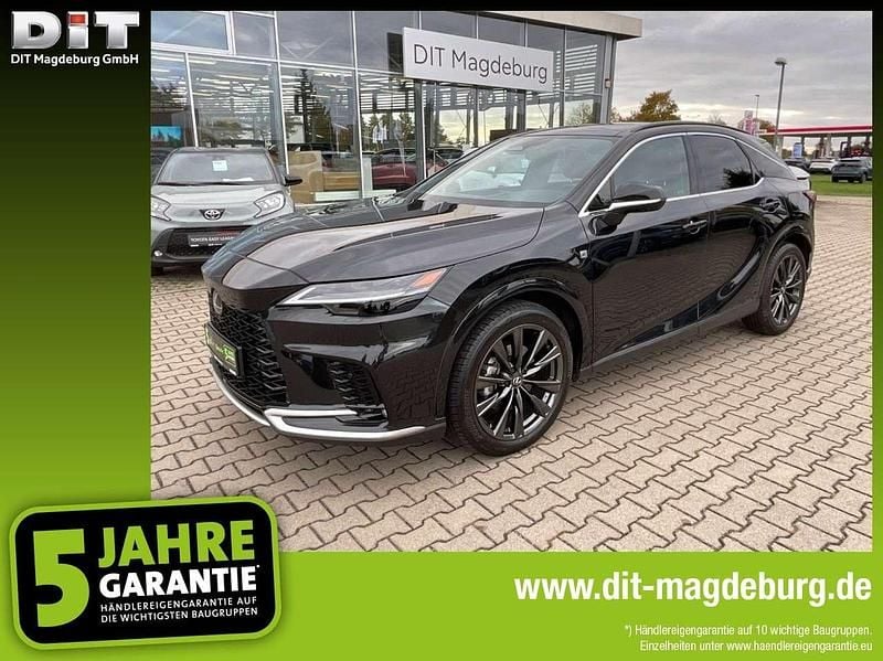 Graphitschwarz Gebraucht 2024 Lexus RX350 E-FOUR F-Sport SUV | 58.990 € (Fairer Preis) - Bild 1/4