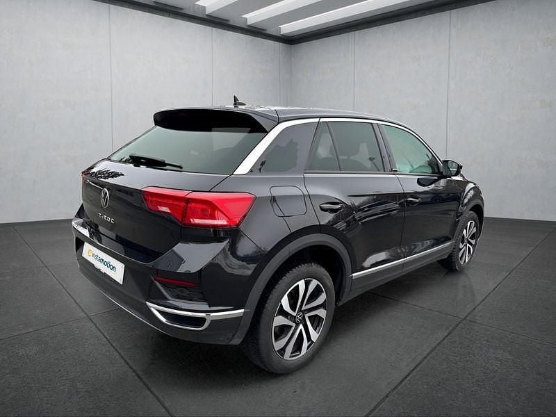 Gebraucht VW T-Roc 110 PS (80 kW) 2022 Schwarz SUV