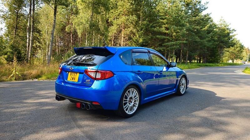 Gebraucht Subaru Impreza 307 PS (225 kW) 2007 Blau Limousine