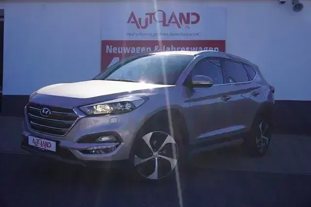 Gebraucht Hyundai Tucson Premium 177 PS (130 kW) 2018 Beige SUV