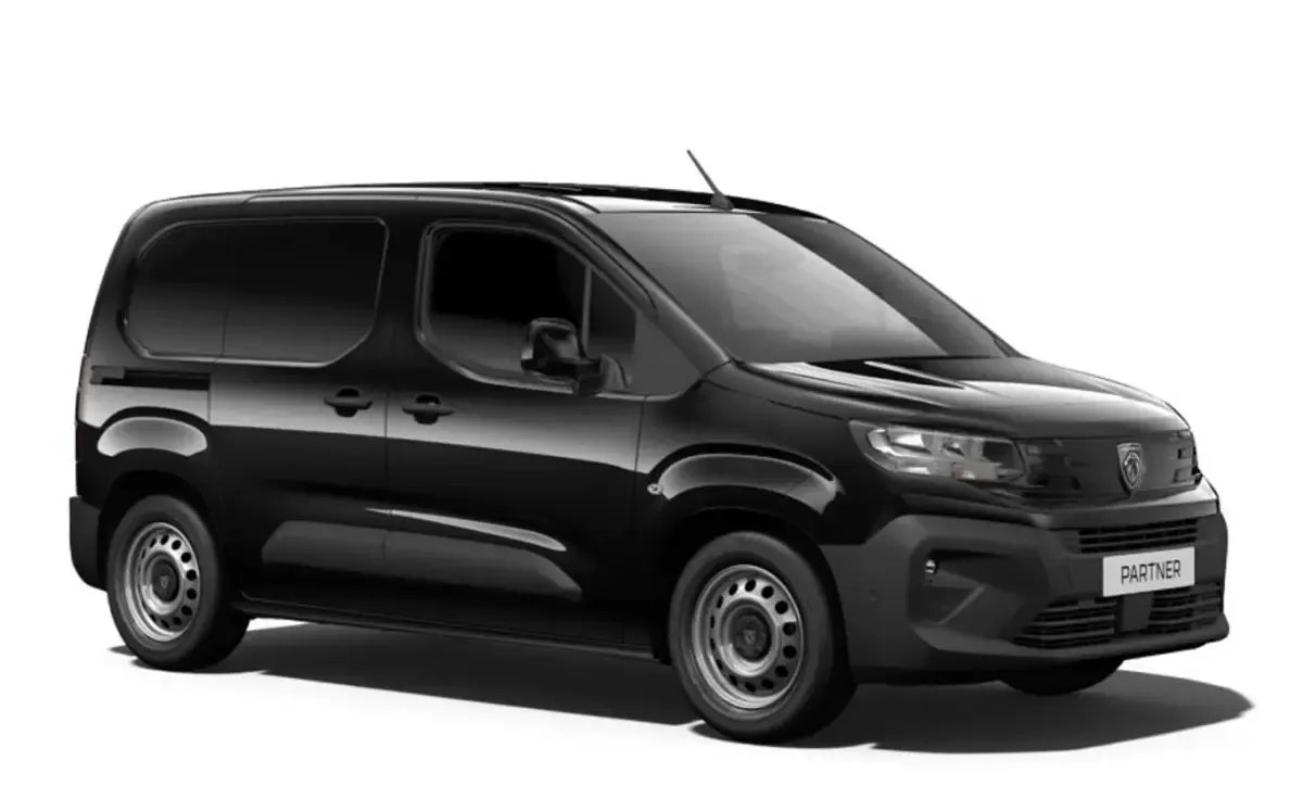 Neu Peugeot Partner 131 PS (96 kW) 2026 Perla nera schwarz metallic Van / Kleinbus