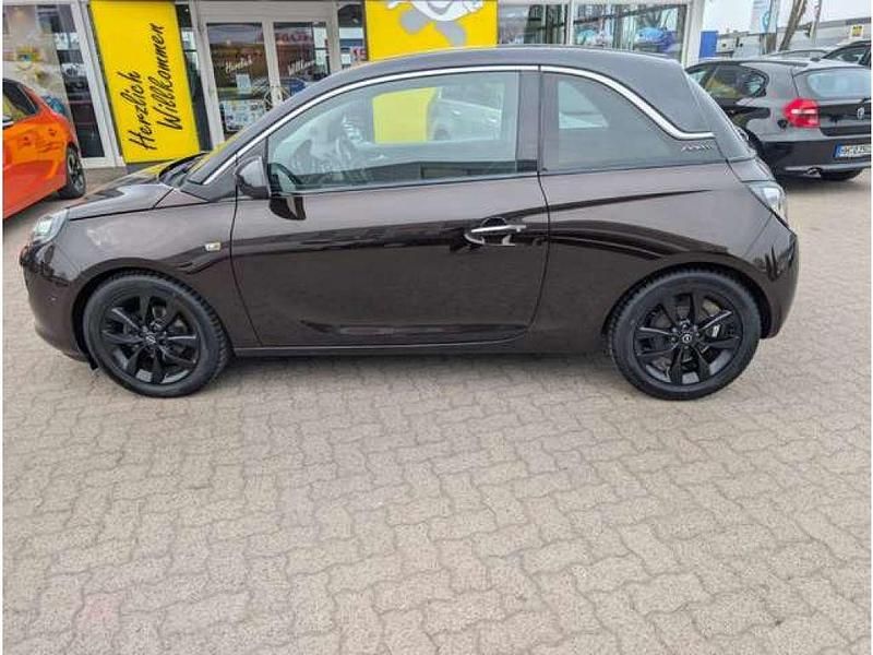 Gebraucht Opel Adam Glam 101 PS (74 kW) 2014 Mahogany brown (p2/so) (metallic) Kleinwagen