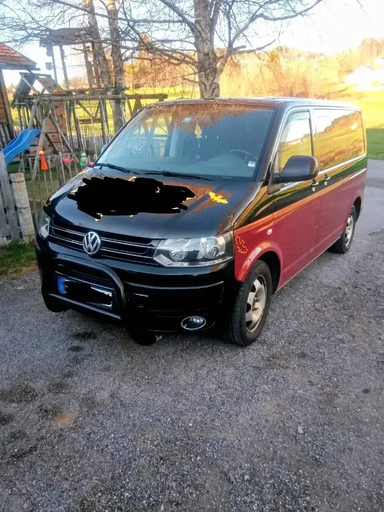Używany VW T5 Highline 179 KM (131 kW) 2013 Czarny Van