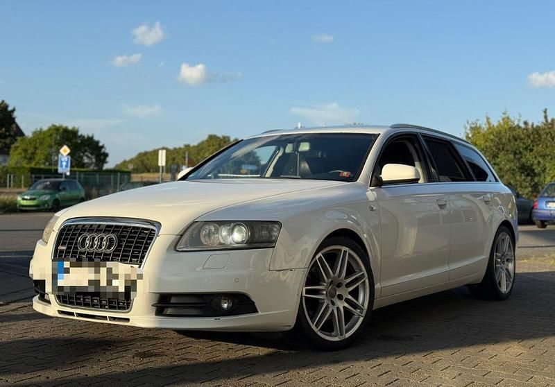 Weiß Gebraucht 2008 Audi A6 Comfort Kombi | 2.899 € (Superpreis) - Bild 1/4