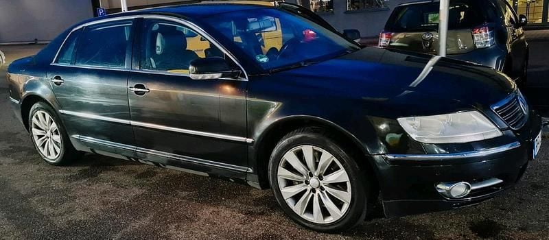 Schwarz Gebraucht 2008 VW Phaeton Limousine | 5.900 € (Guter Preis) - Bild 1/4