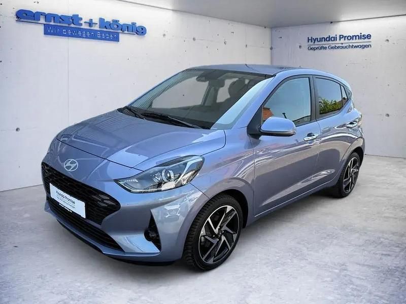 Blau Gebraucht 2024 Hyundai i10 Prime Kleinwagen | 18.570 € (Etwas zu teuer) - Bild 1/4