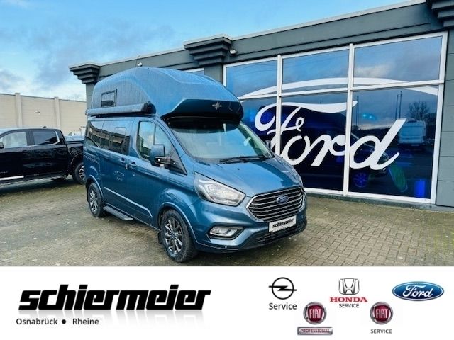 Blau Neu 2024 Ford Transit Custom Limited Van | 65.580 € - Bild 1/4