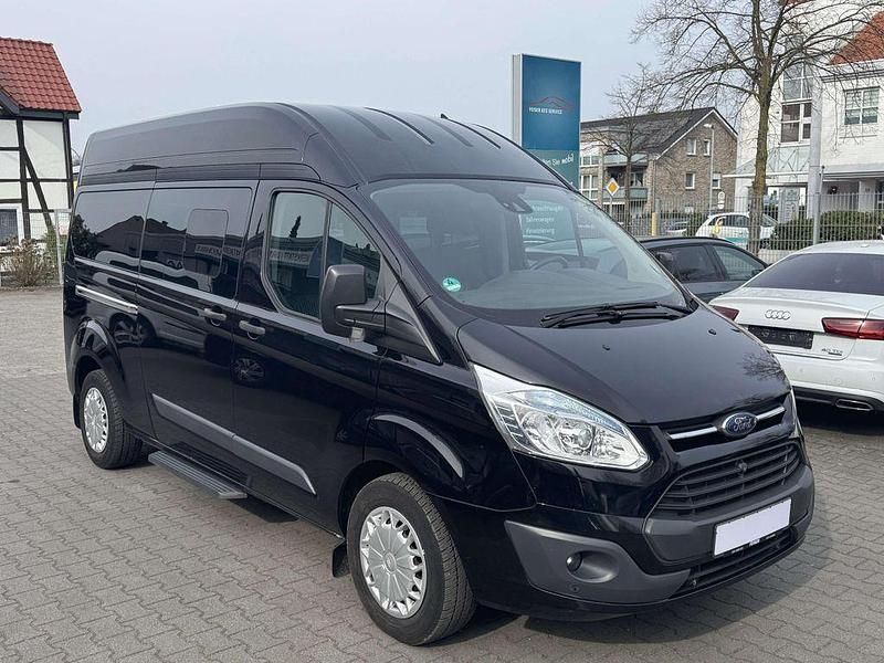 Gebraucht Ford Transit Custom 155 PS (114 kW) 2015 Pantherschwarz metallic Van / Kleinbus