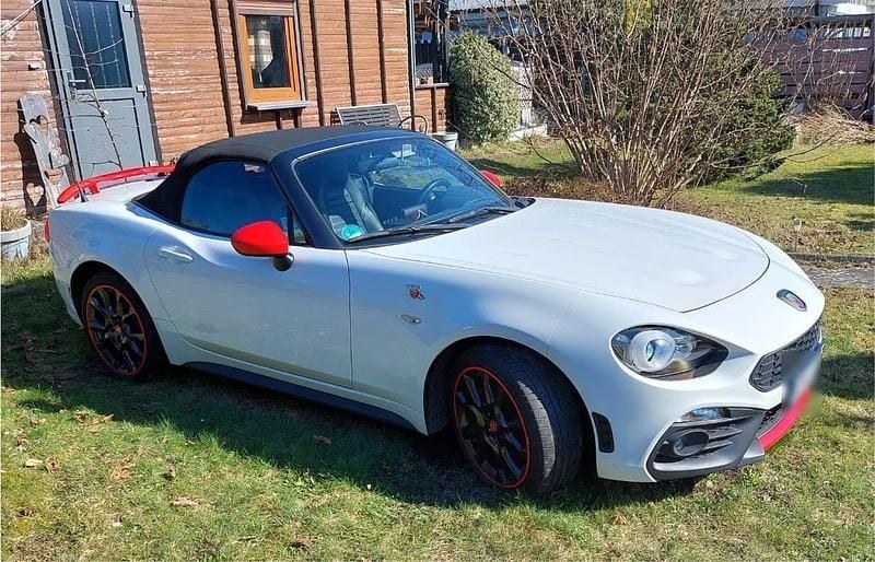 Gebraucht Abarth 124 Spider 170 PS (125 kW) 2017 Weiß Cabrio
