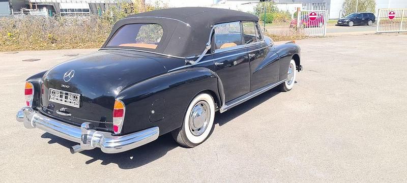 Gebraucht Mercedes 300 1958 Schwarz Cabrio