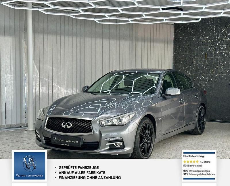Grau Gebraucht 2014 Infiniti Q50 Limousine | 12.990 € (Fairer Preis) - Bild 1/4