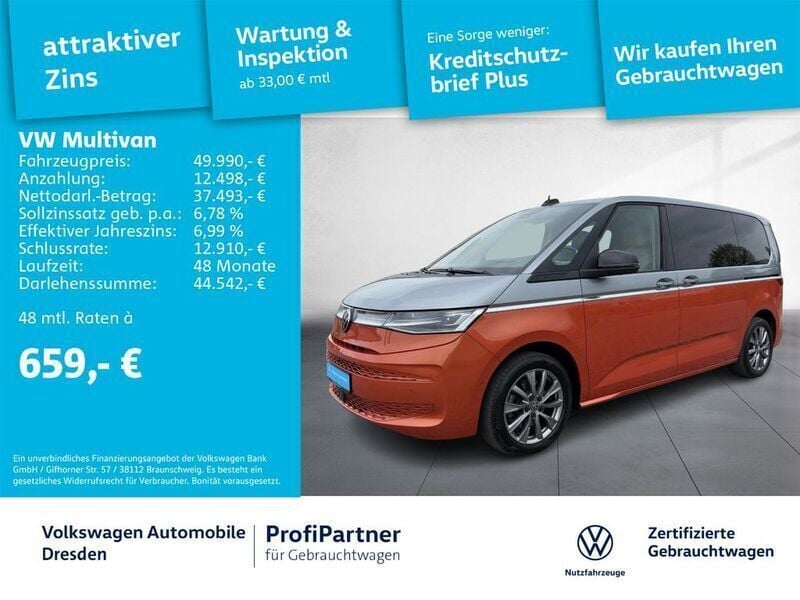 Gebraucht VW T7 Style 150 PS (110 kW) 2021 Andere farbe Van