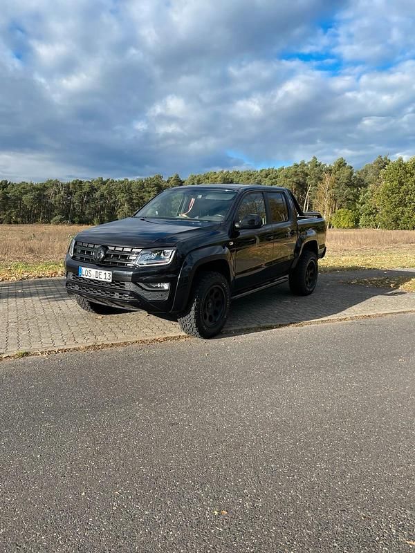 Schwarz Gebraucht 2019 VW Amarok Abholung | 33.900 € (Teuer) - Bild 1/4