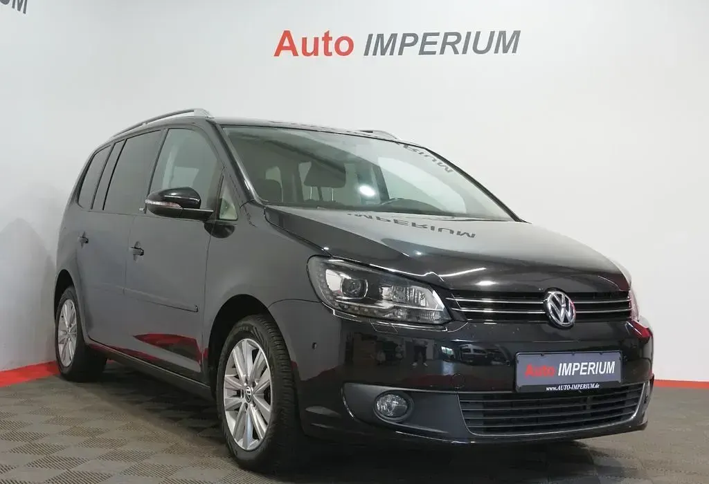 Gebraucht VW Touran 140 PS (102 kW) 2012 Schwarz Van / Kleinbus