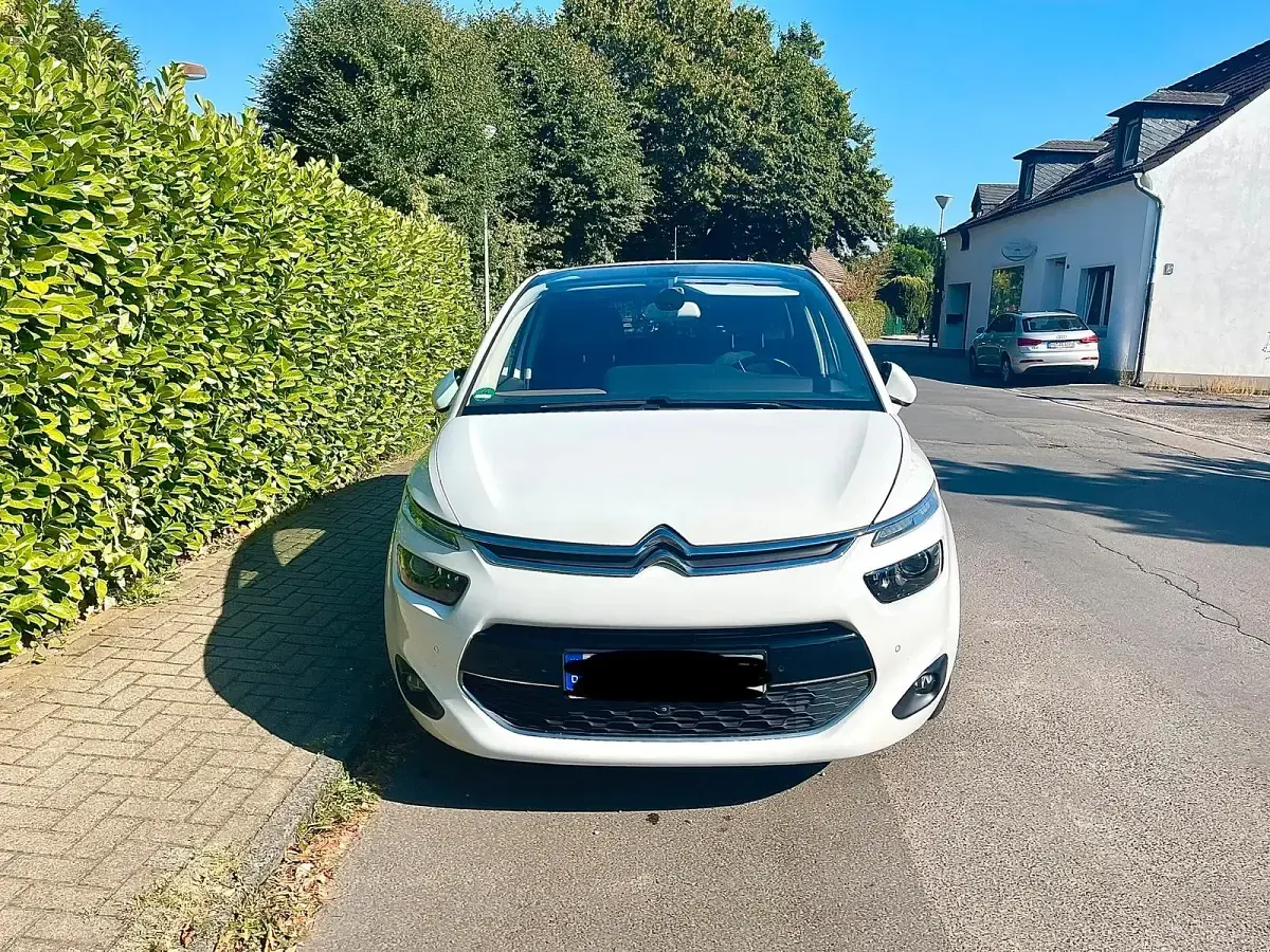 Gebraucht Citroën C4 Picasso Exclusive 120 PS (88 kW) 2016 Weiß Van / Kleinbus