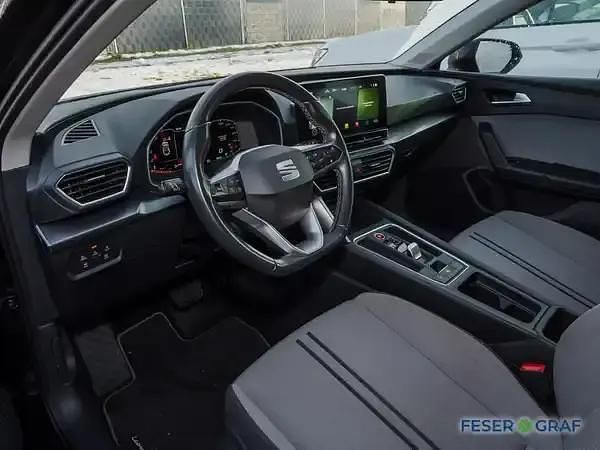Gebraucht Seat Leon 150 PS (110 kW) 2022 Mitternachtsschwarz Kombi