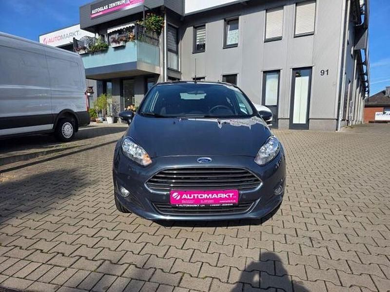 Gebraucht Ford Fiesta SYNC Edition 88 PS (64 kW) 2014 Schwarz Kleinwagen
