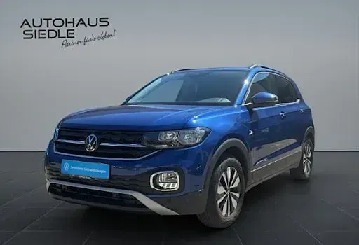 Gebraucht VW T-Cross Move 95 PS (69 kW) 2023 Blau SUV