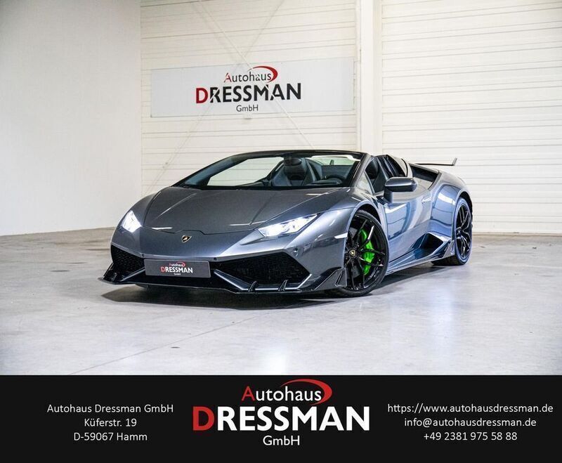 Grau Gebraucht 2016 Lamborghini Huracán Cabrio | 209.980 € (Guter Preis) - Bild 1/4