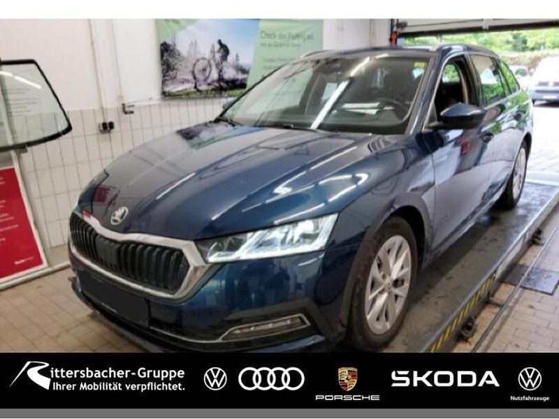 Lavablau metallic Gebraucht 2022 Skoda Octavia Style Kombi | 22.990 € (Fairer Preis) - Bild 1/2