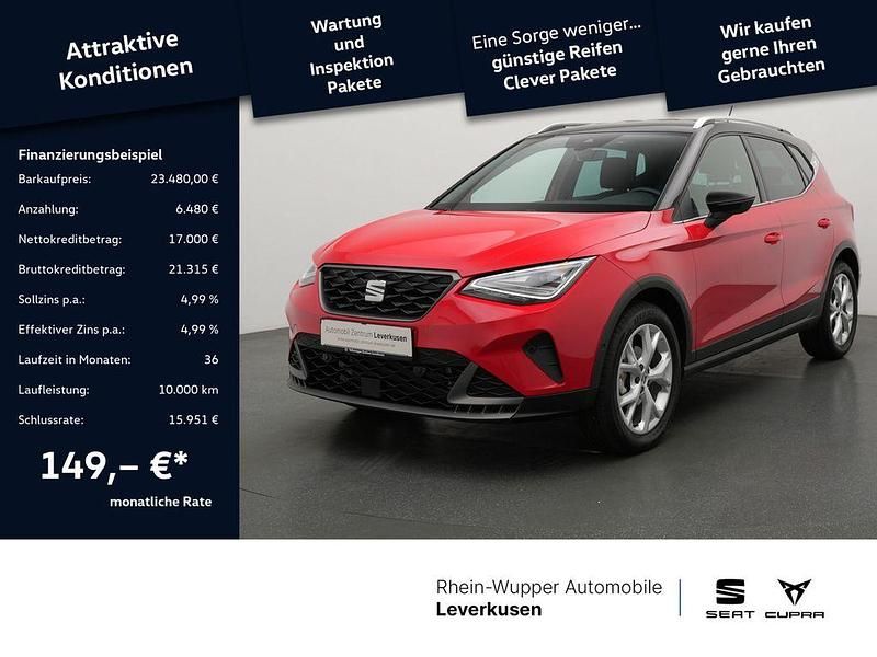 Rot Gebraucht 2024 Seat Arona FR SUV | 23.480 € (Etwas zu teuer) - Bild 1/4