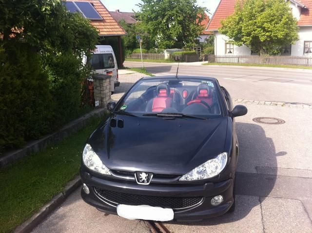 Gebraucht Peugeot 206 CC 148 PS (108 kW) 2004 Schwarz Cabrio