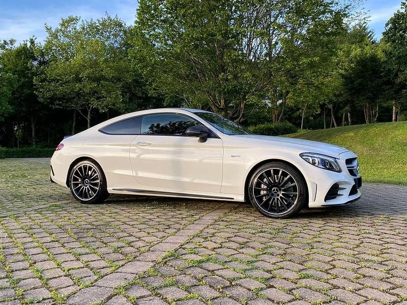 Gebraucht Mercedes C43 AMG AMG 390 PS (286 kW) 2018 Weiß Coupé