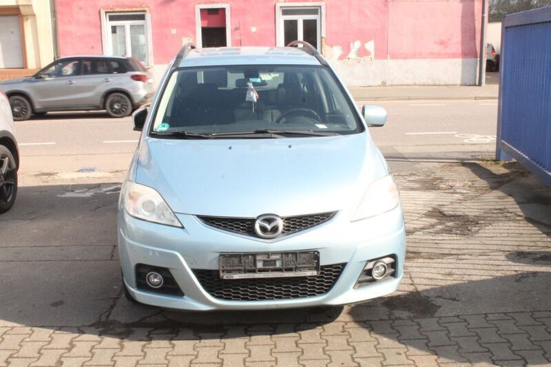 Blau Gebraucht 2009 Mazda 5 Exclusive Van / Kleinbus | 1.990 € (Superpreis) - Bild 1/4