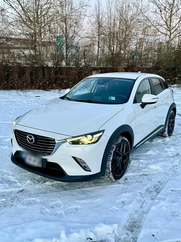 Weiß Gebraucht 2018 Mazda CX-3 Inclusive SUV | 14.750 € (Fairer Preis) - Bild 1/4