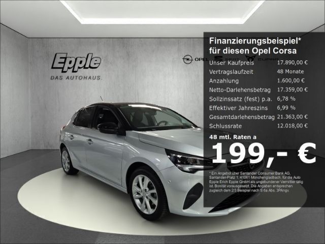 Silber Gebraucht 2023 Opel Corsa Elegance Limousine | 18.490 € (Fairer Preis) - Bild 1/4