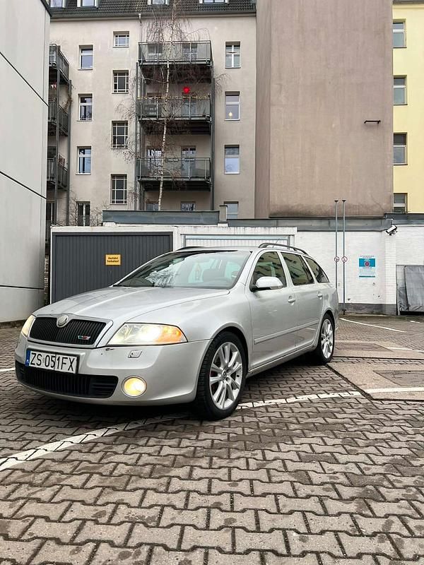 Gebraucht Skoda Octavia vRS 170 PS (125 kW) 2008 Grau Kombi