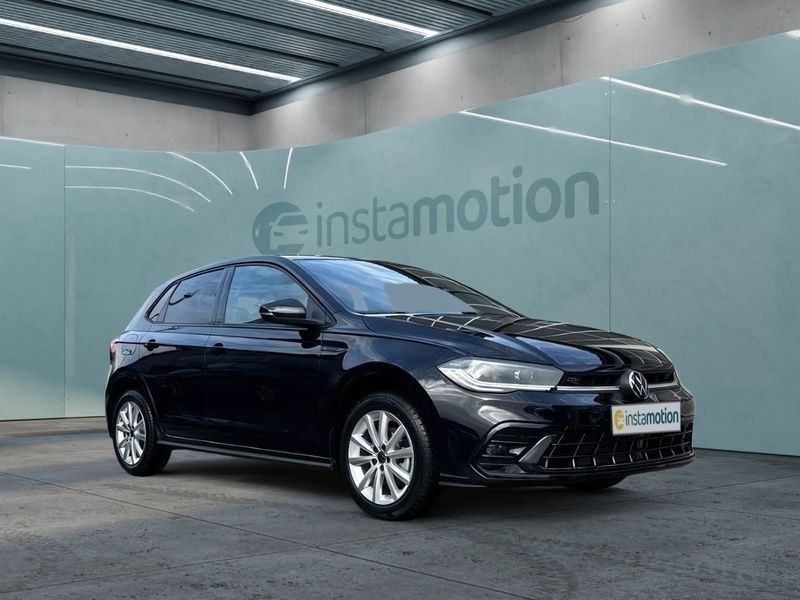 Schwarz Gebraucht 2024 VW Polo R-line Limousine | 27.429 € (Fairer Preis) - Bild 1/4