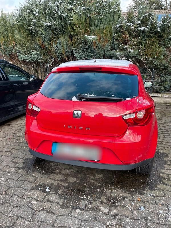 Gebraucht Seat Ibiza 86 PS (63 kW) 2009 Rot Kleinwagen