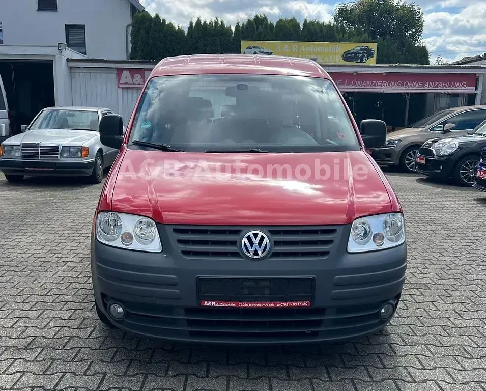Gebraucht VW Caddy Life 80 PS (58 kW) 2009 Rot Van / Kleinbus