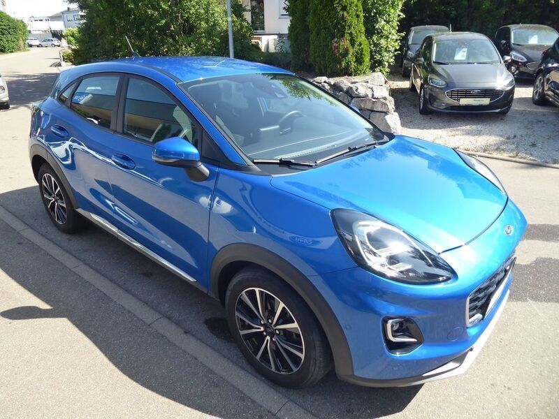 Gebraucht Ford Puma Titanium 125 PS (91 kW) 2021 Blau SUV