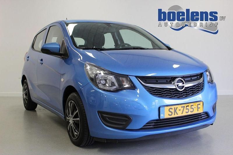 Blau Gebraucht 2018 Opel Karl Edition Kleinwagen | 4.488 € (Guter Preis) - Bild 1/4