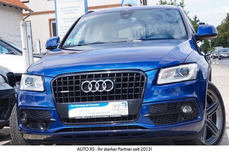 Blau Gebraucht 2015 Audi Q5 S-Line SUV | 18.990 € (Fairer Preis) - Bild 1/4