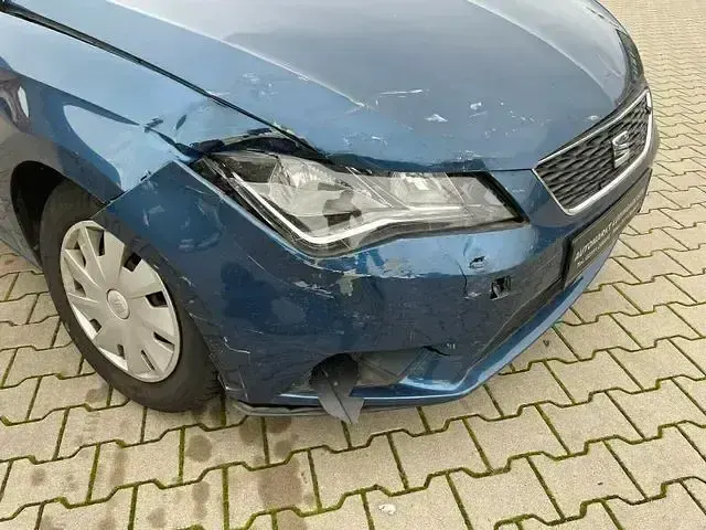 Brugt Seat Leon ST Reference 63 HK (46 kW) 2015 Blå Stationcar
