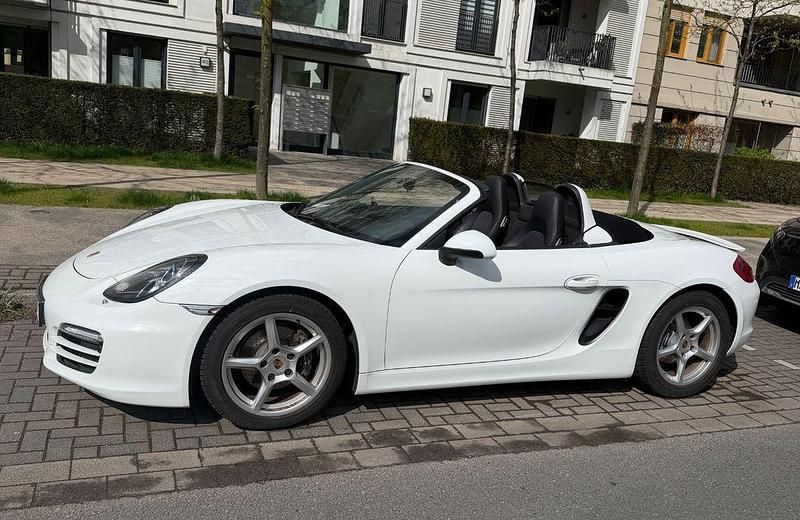 Gebraucht Porsche Boxster 265 PS (194 kW) 2014 Weiß Cabrio