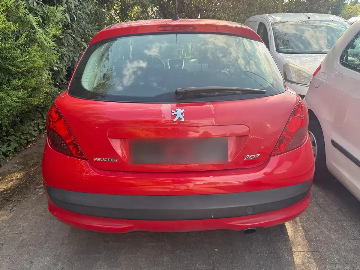 Gebraucht Peugeot 207 120 PS (88 kW) 2007 Rot Kleinwagen