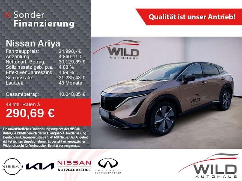 Gebraucht Nissan Ariya 360º 177 kW (242 PS) 2023 Schwarz SUV