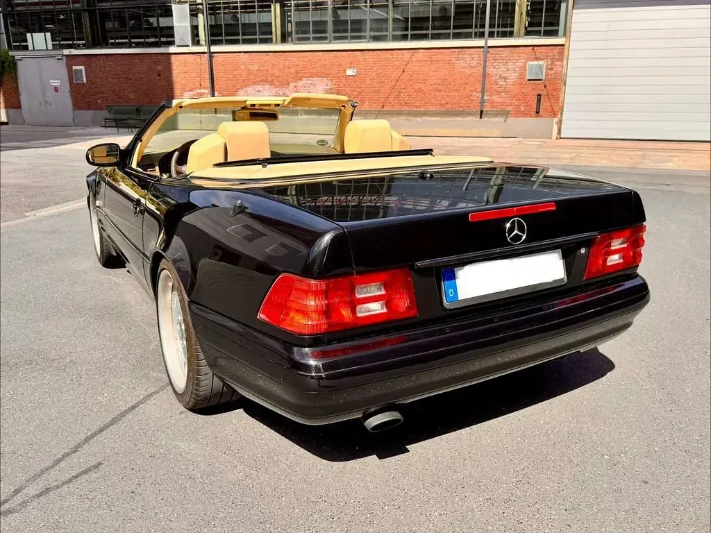 Gebraucht Mercedes SL320 AMG 224 PS (164 kW) 1999 Schwarz Cabrio