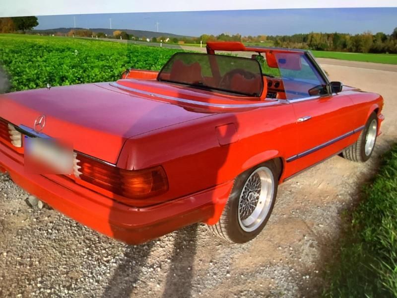 Rot Gebraucht 1975 Mercedes SL280 Cabrio | 29.999 € - Bild 1/4