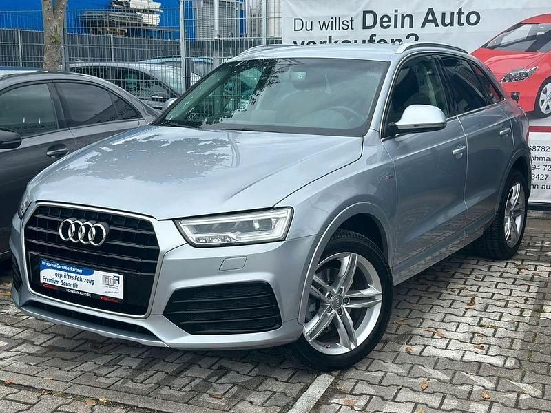 Silber Gebraucht 2016 Audi Q3 S-Line SUV | 18.490 € (Fairer Preis) - Bild 1/4