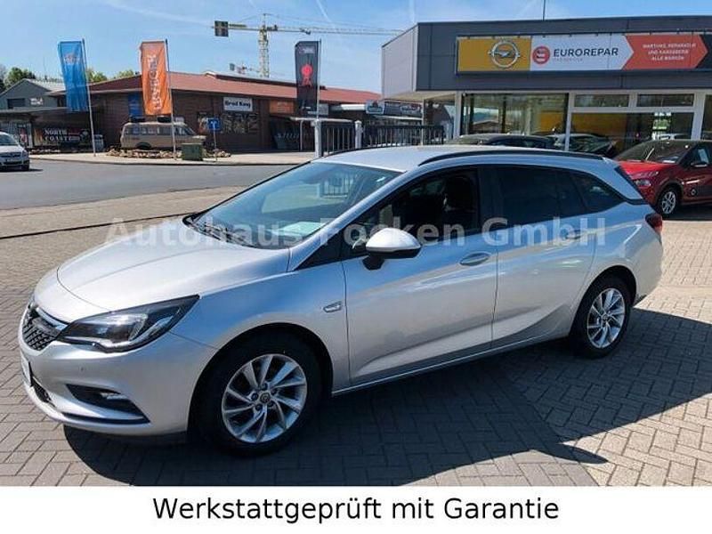 Silber Gebraucht 2019 Opel Astra Business Kombi | 13.990 € (Teuer) - Bild 1/4