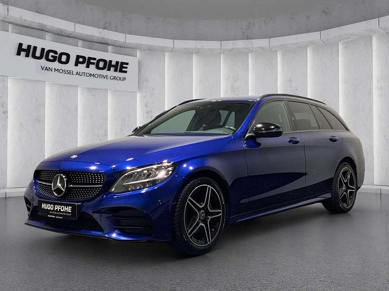 Gebraucht Mercedes C180 AMG line 156 PS (114 kW) 2020 Brilliantblau Kombi