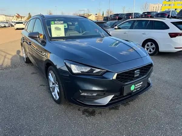 Gebraucht Seat Leon 150 PS (110 kW) 2022 Magnetic grau metallic Kombi