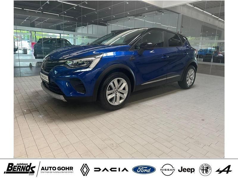 Ironblau metallic/dach black pearlschwarz Gebraucht 2021 Renault Captur Experience SUV | 13.990 € (Guter Preis) - Bild 1/4